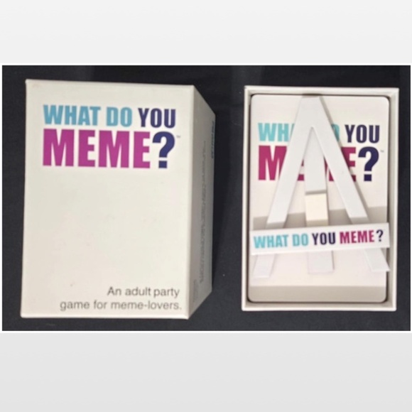Party Game Adults Unisex WHAT DO YOU MEME? Card Fun 2019 - Picture 6 of 14